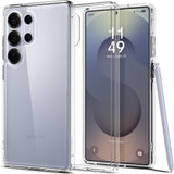 ETUI SPIGEN ULTRA HYBRID SAMSUNG GALAXY S25 ULTRA CRYSTAL CLEAR TRANSPARETNE