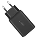 ŁADOWARKA SIECIOWA TECH-PROTECT C65W 3-PORT NETWORK CHARGER PD65W/QC3.0 CZARNA