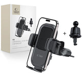 UCHWYT DO SLOTU CD I KRATKE NAWIEWU TECH-PROTECT V8 UNIVERSAL CD & VENT CAR MOUNT CZARNY