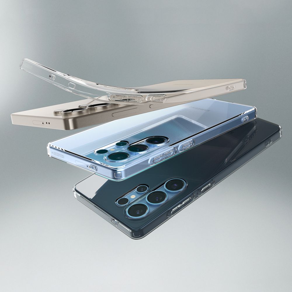 ETUI SPIGEN LIQUID CRYSTAL SAMSUNG GALAXY S25 ULTRA CRYSTAL CLEAR TRANSPARETNE