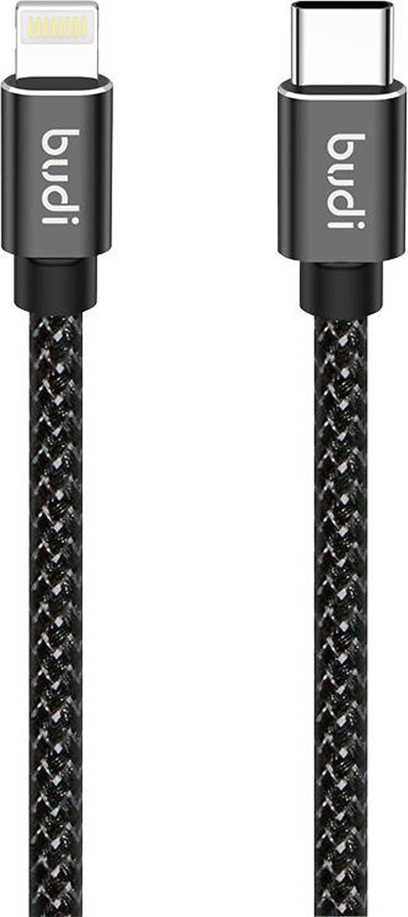 KABEL USB C DO LIGHTNING BUDI 3M CZARNY