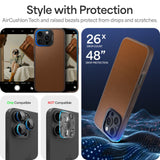 ETUI SPIGEN CYRILL KAJUK MAG MAGSAFE IPHONE 16 PRO MAX SADDLE BROWN BRĄZOWE