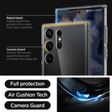 ETUI SPIGEN ULTRA HYBRID SAMSUNG GALAXY S23 ULTRA CRYSTAL CLEAR TRANSPARENTNE