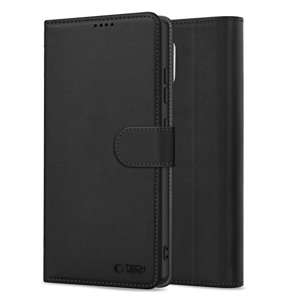 ETUI OTWIERANE TECH-PROTECT WALLET SAMSUNG GALAXY S25+ PLUS CZARNE