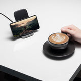 ŁADOWARKA INDUKCYJNA SPIGEN PF2102 ARCFIELD WIRELESS CHARGER 15W BLACK CZARNA