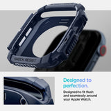 ETUI NAKŁADKA SPIGEN RUGGED ARMOR APPLE WATCH 10 (46 MM) NAVY BLUE NIEBIESKIE
