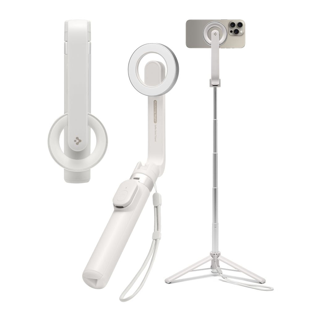 SELFIE STICK TRIPOD SPIGEN S571W MAGSAFE BLUETOOTH BEŻOWY