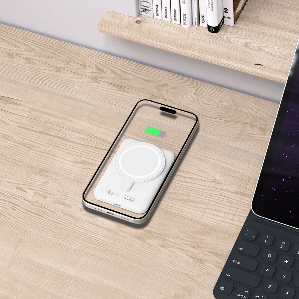POWERBANK TECH-PROTECT PB10 LIFEMAG MAGSAFE 5000MAH BIAŁY