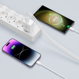 ŁADOWARKA SIECIOWA TECH-PROTECT NC30W 2-PORT NETWORK CHARGER PD30W/QC3.0 BIAŁA
