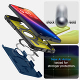 ETUI SPIGEN TOUGH ARMOR MAG MAGSAFE IPHONE 16 NAVY BLUE NIEBIESKIE