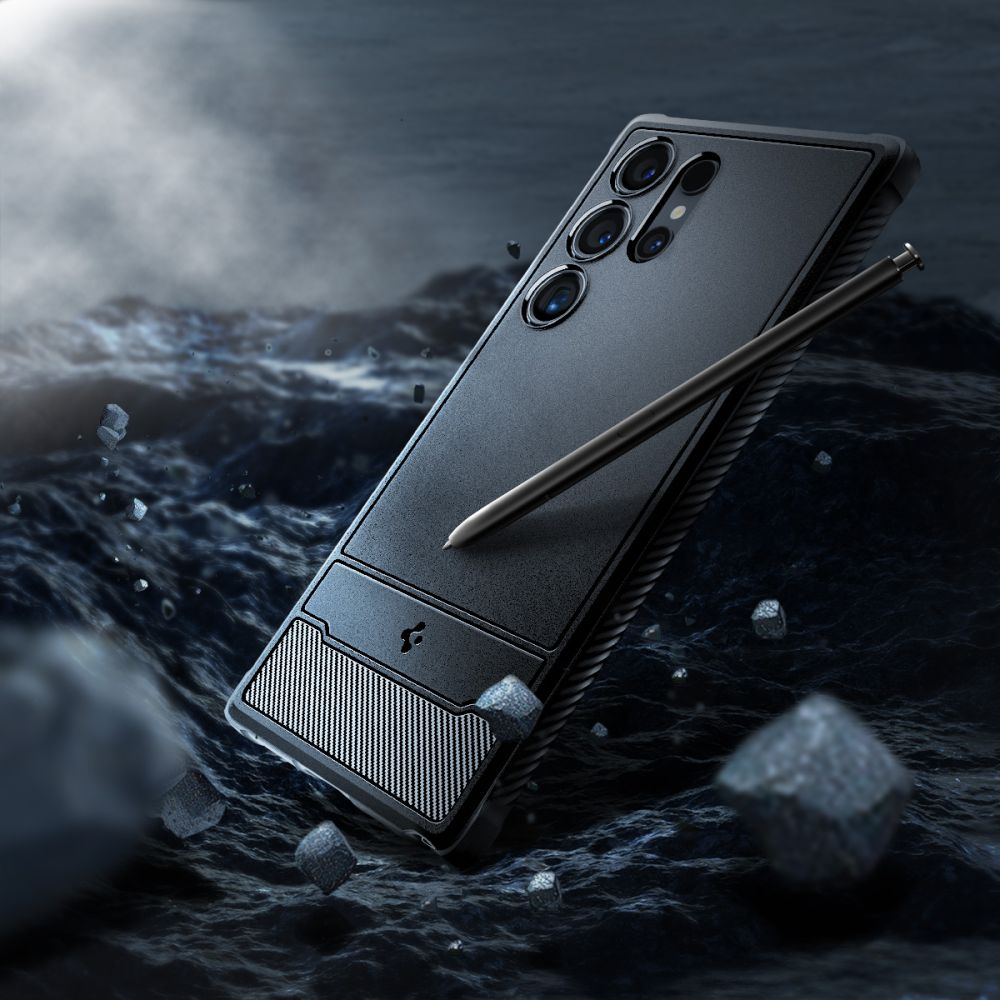 ETUI SPIGEN RUGGED ARMOR SAMSUNG GALAXY S24 ULTRA CZARNE