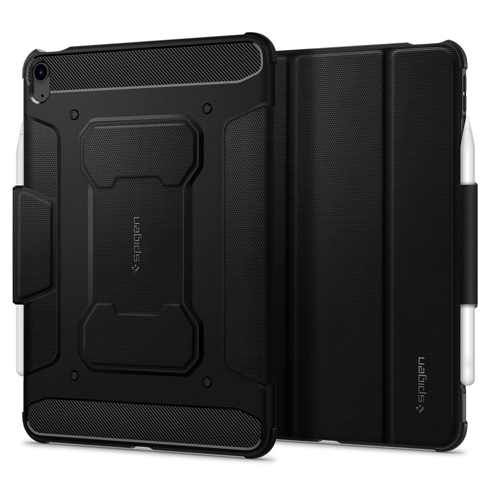 ETUI SPIGEN RUGGED ARMOR ”PRO” IPAD AIR 10.9” 4 / 5 / 2020-2022 / 11” 6 / 7 / 2024-2025 CZARNY
