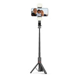 TECH-PROTECT L05S BLUETOOTH SELFIE STICK TRIPOD & LED LIGHT CZARNY