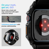 PASEK SPIGEN LITE FIT ”PRO” APPLE WATCH 10 (46 MM) MATTE BLACK CZARNY