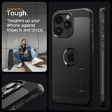 ETUI SPIGEN TOUGH ARMOR MAG MAGSAFE IPHONE 15 PRO CZARNE