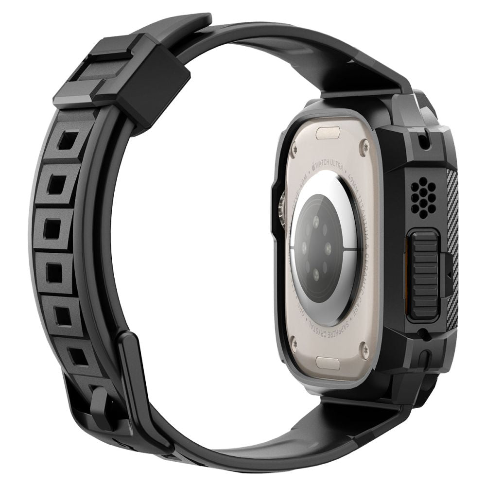 PASEK SPIGEN RUGGED ARMOR ”PRO” APPLE WATCH ULTRA 1 / 2 (49 MM) CZARNY