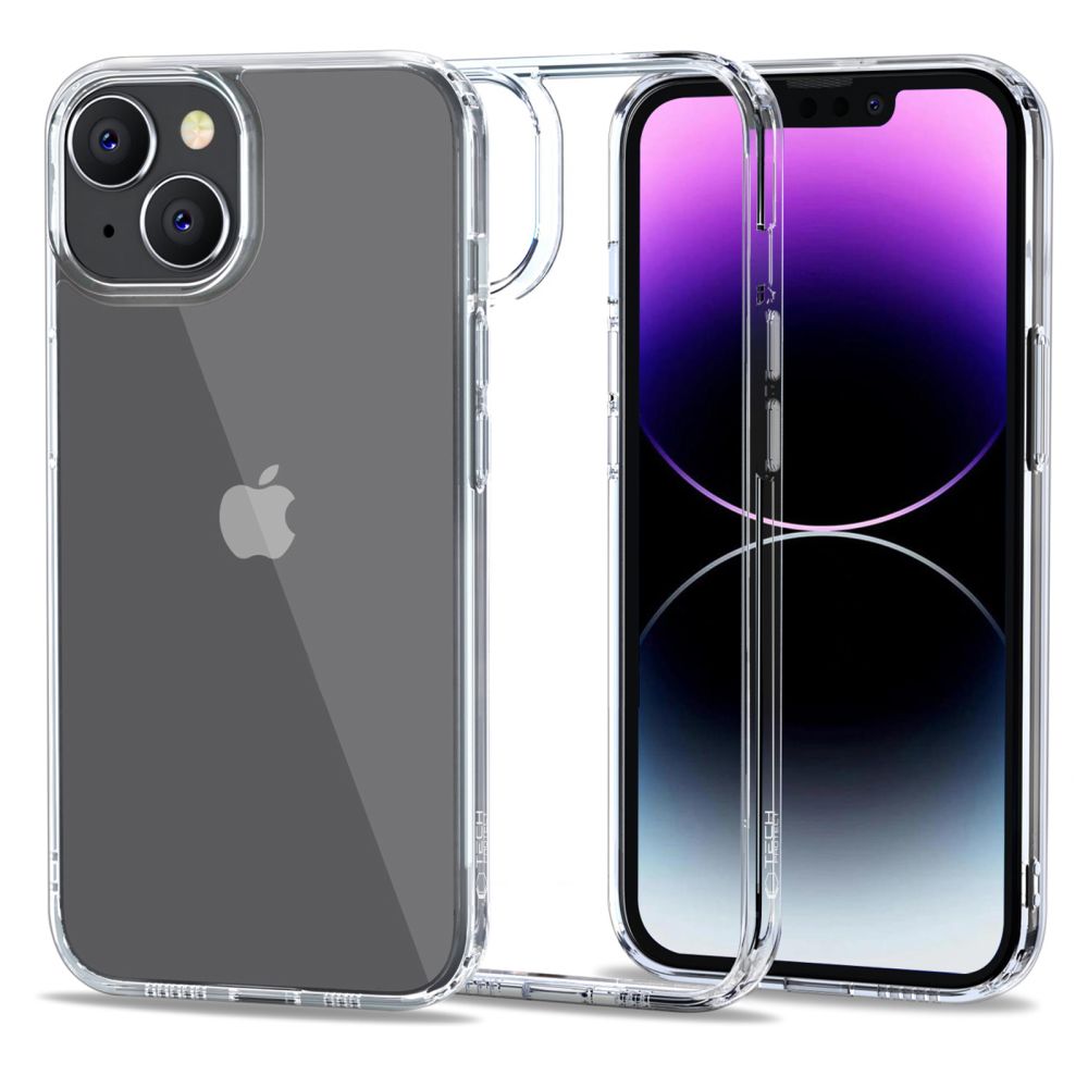 ETUI TECH-PROTECT FLEXAIR HYBRID IPHONE 14 CLEAR