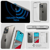 ETUI SPIGEN ULTRA HYBRID IPHONE 14 PRO TRANSPARENTNE