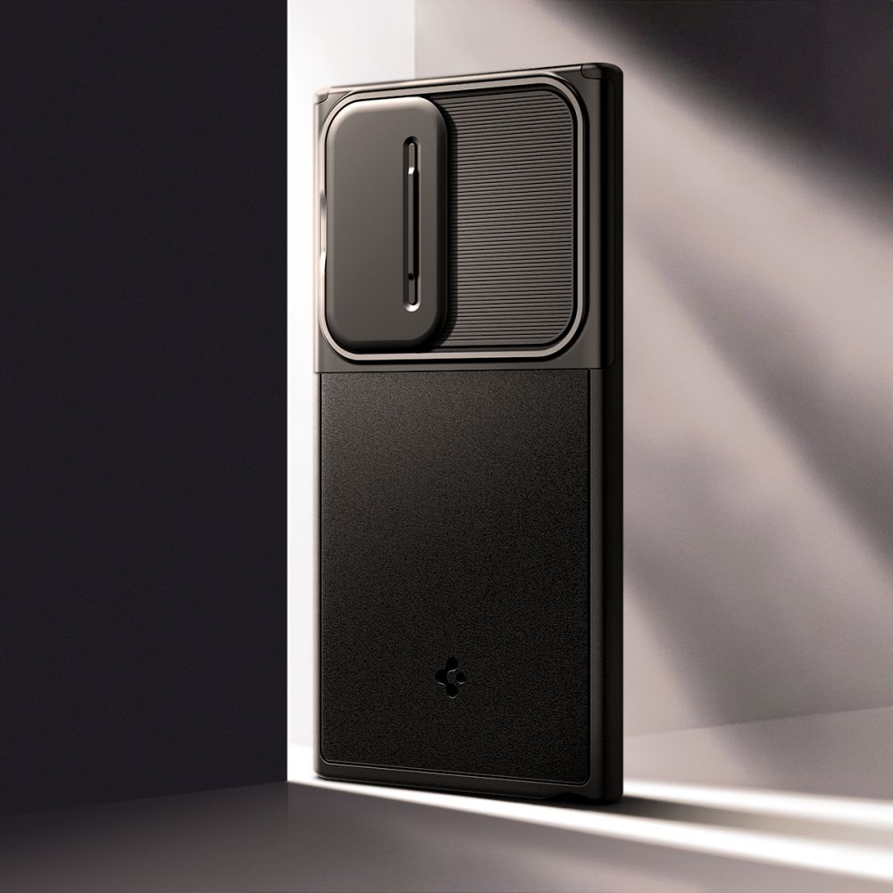 ETUI SPIGEN OPTIK ARMOR SAMSUNG GALAXY S24 ULTRA BLACK CZARNE