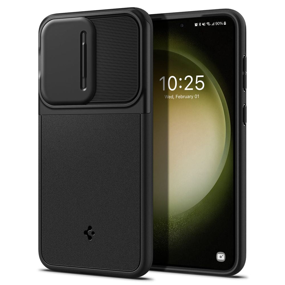 ETUI SPIGEN OPTIK ARMOR SAMSUNG GALAXY S23 BLACK CZARNE