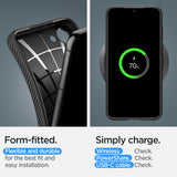 ETUI SPIGEN LIQUID AIR SAMSUNG GALAXY S23+ PLUS MATTE BLACK CZARNE