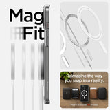 ETUI SPIGEN ULTRA HYBRID MAG MAGSAFE IPHONE 15 BIAŁE