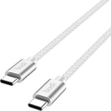 KABEL USB C DO USB C BUDI 65W 1,5M BIAŁY