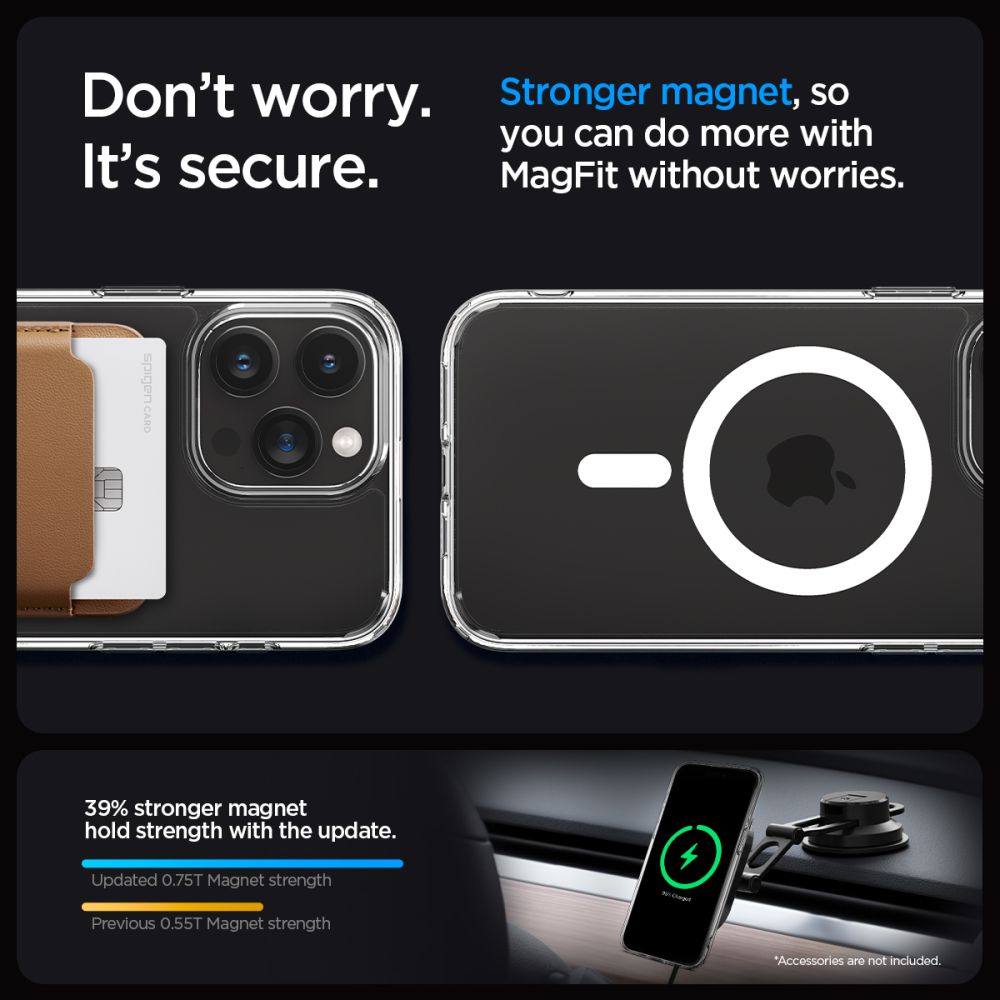 ETUI SPIGEN ULTRA HYBRID MAG MAGSAFE IPHONE 15 PRO MAX BIAŁE