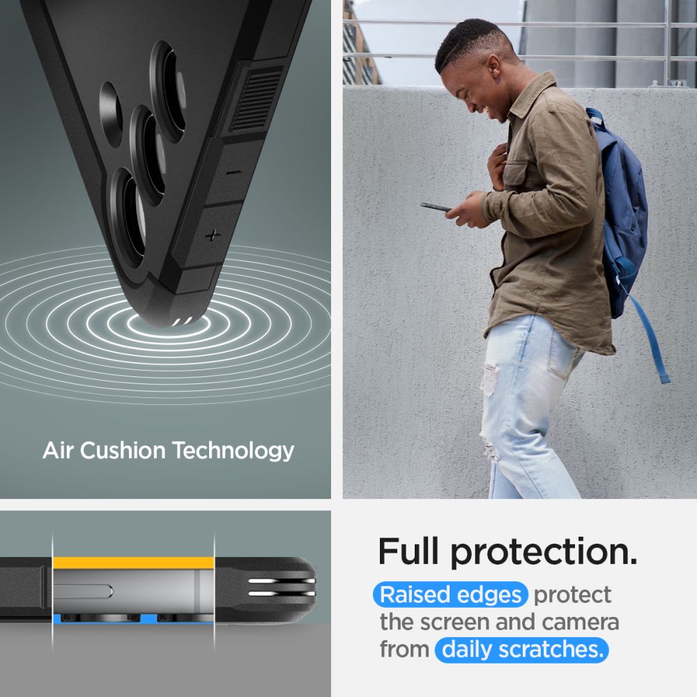 ETUI SPIGEN TOUGH ARMOR SAMSUNG GALAXY S24+ PLUS BLACK CZARNE