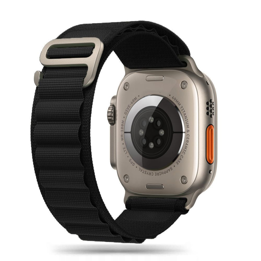 PASEK TECH-PROTECT NYLON PRO APPLE WATCH 6 / 7 / 8 / 9 / 10 / SE / ULTRA 1 / 2 (44 / 45 / 46 / 49 MM) BLACK CZARNY