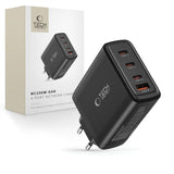 ŁADOWARKA SIECIOWA TECH-PROTECT NC100W-GAN 4-PORT NETWORK CHARGER PD100W/QC3.0 CZARNA