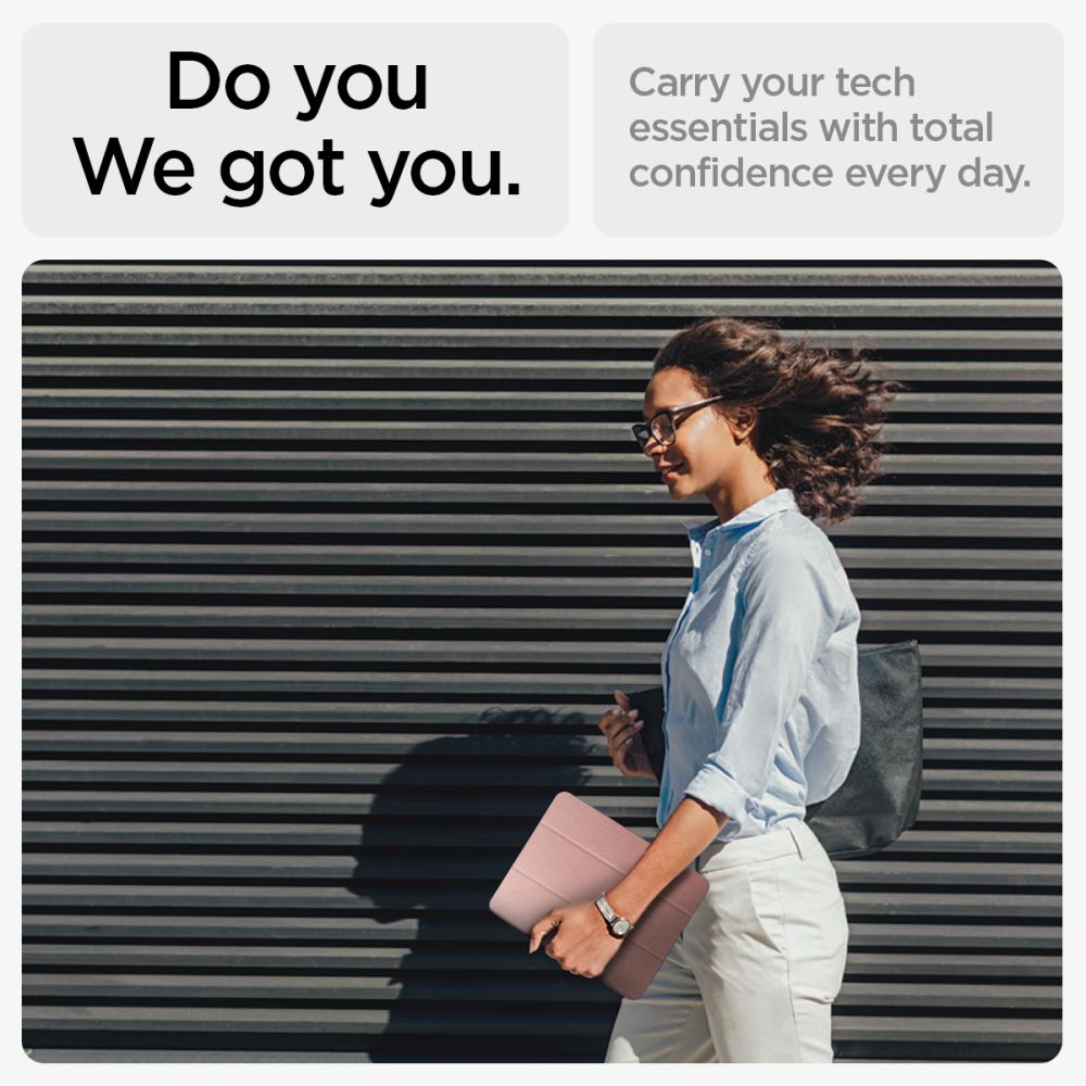 ETUI SPIGEN URBAN FIT IPAD AIR 10.9” 4 / 5 / 2020-2022 / 11” 6 / 7 / 2024-2025 RÓŻOWO ZŁOTE