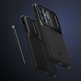 ETUI SPIGEN OPTIK ARMOR SAMSUNG GALAXY S25 ULTRA CZARNE