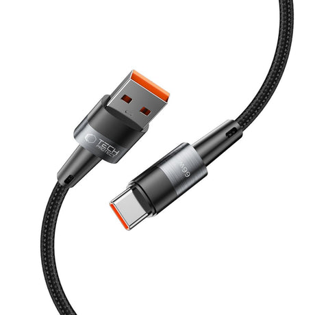 KABEL TECH-PROTECT ULTRABOOST TYPE-C CABLE 66W/6A 25CM SZARY