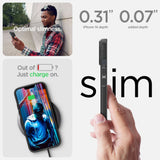 ETUI SPIGEN LIQUID AIR IPHONE 14 PLUS / 15 PLUS CZARNE