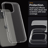 ETUI SPIGEN ULTRA HYBRID IPHONE 16 PRO MAX FROST CLEAR MATOWO TRANSPARETNE