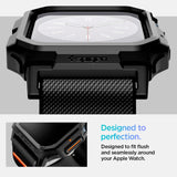 PASEK SPIGEN LITE FIT ”PRO” APPLE WATCH 10 (46 MM) MATTE BLACK CZARNY