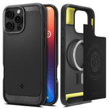 ETUI SPIGEN RUGGED ARMOR MAG MAGSAFE IPHONE 16 PRO MAX CZARNE
