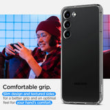 ETUI SPIGEN LIQUID CRYSTAL SAMSUNG GALAXY S23 TRANSPARETNE