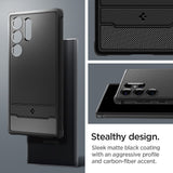 ETUI SPIGEN RUGGED ARMOR SAMSUNG GALAXY S24 ULTRA CZARNE