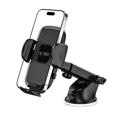 UCHWYT SAMOCHODOWY TECH-PROTECT V3 UNIVERSAL WINDSHIELD & DASHBOARD CAR MOUNT BLACK CZARNY