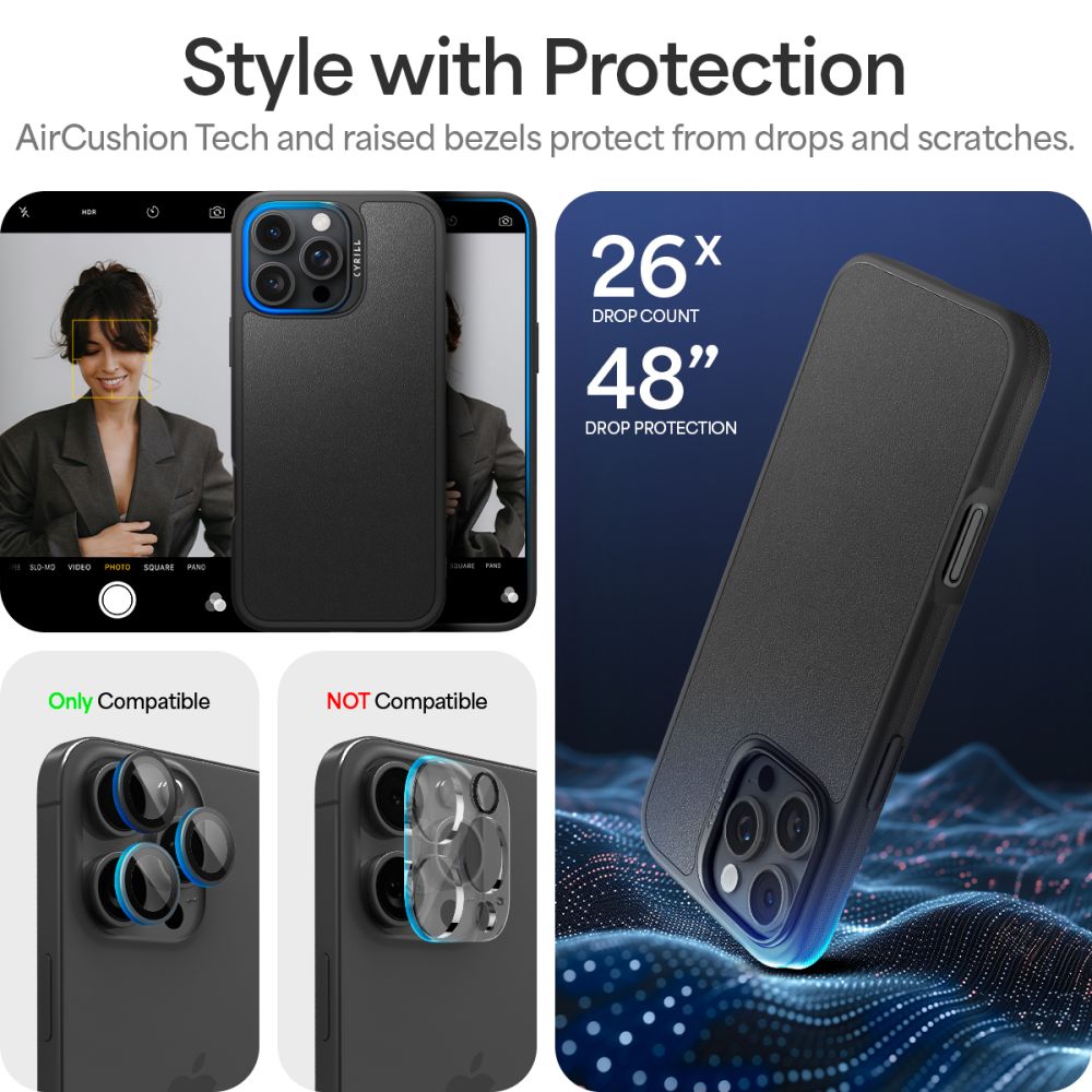 ETUI SPIGEN CYRILL KAJUK MAG MAGSAFE IPHONE 16 PRO BLACK CZARNE