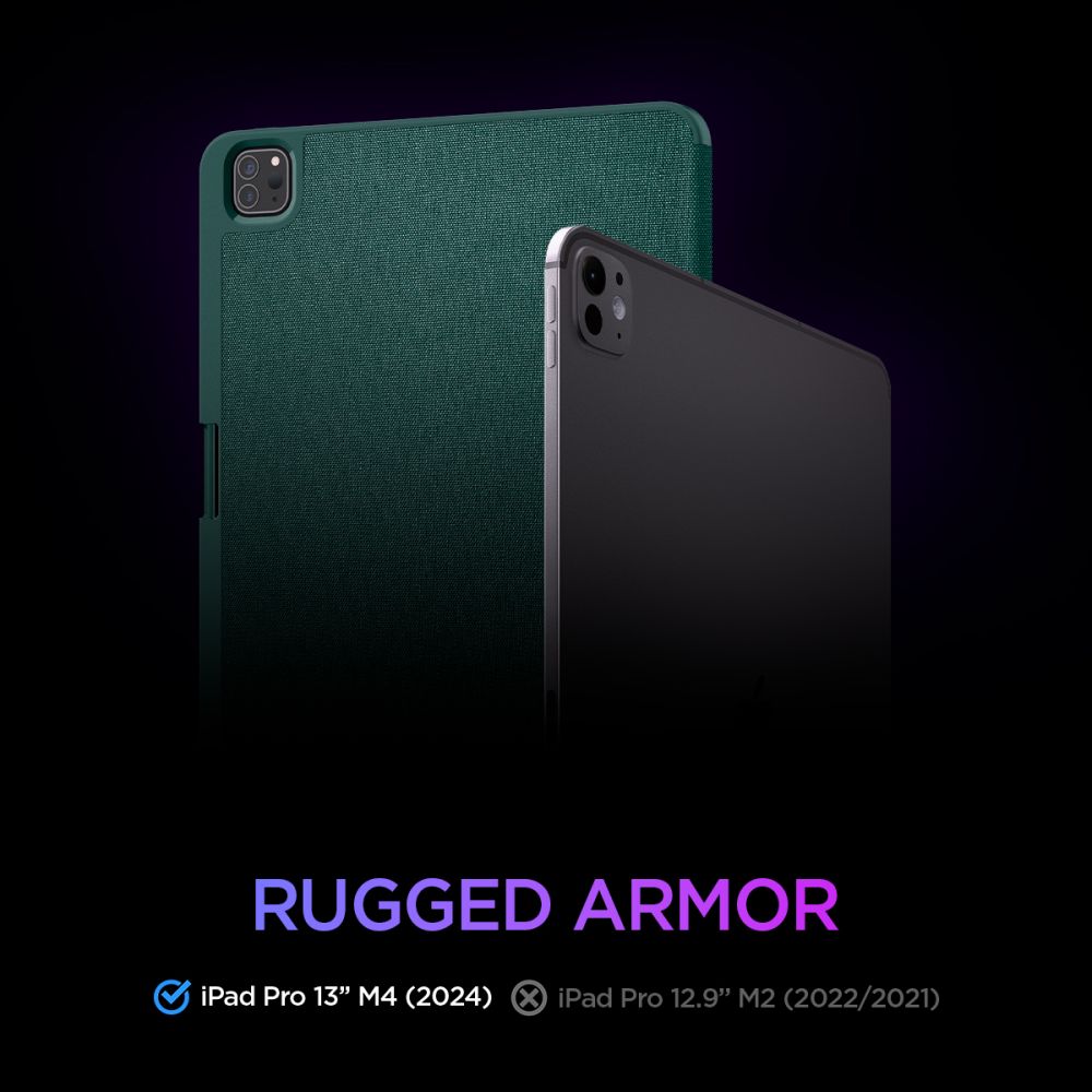 SPIGEN URBAN FIT IPAD PRO 13” 7 / 2024 MIDNIGHT GREEN
