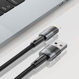 KABEL TECH-PROTECT ULTRABOOST LIGHTNING CABLE 12W/2.4A 25CM SZARY