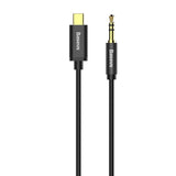 BASEUS KABEL AUDIO YIVEN M01 USB-C - JACK 3,5 MM 1,2 M CZARNY
