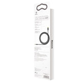 BASEUS KABEL AUDIO YIVEN M01 USB-C - JACK 3,5 MM 1,2 M CZARNY