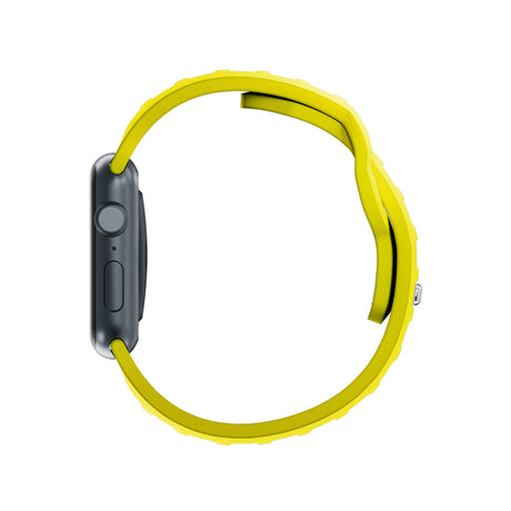 PASEK SILIKONOWY 42/44/45/46/49 MM 3MK SILICONE WATCH STRAP FOR APPLE ŻÓŁTY