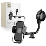 UCHWYT SAMOCHODOWY DŁUGI TECH-PROTECT V3 UNIVERSAL LONG ARM WINDSHIELD & DASHBOARD CAR MOUNT BLACK CZARNY