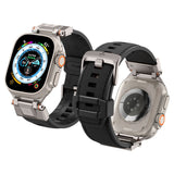 PASEK SPIGEN DURAPRO ARMOR APPLE WATCH 6 / 7 / 8 / 9 / 10 / SE / ULTRA 1 / 2 (44 / 45 / 46 / 49 MM) BLACK CZARNY
