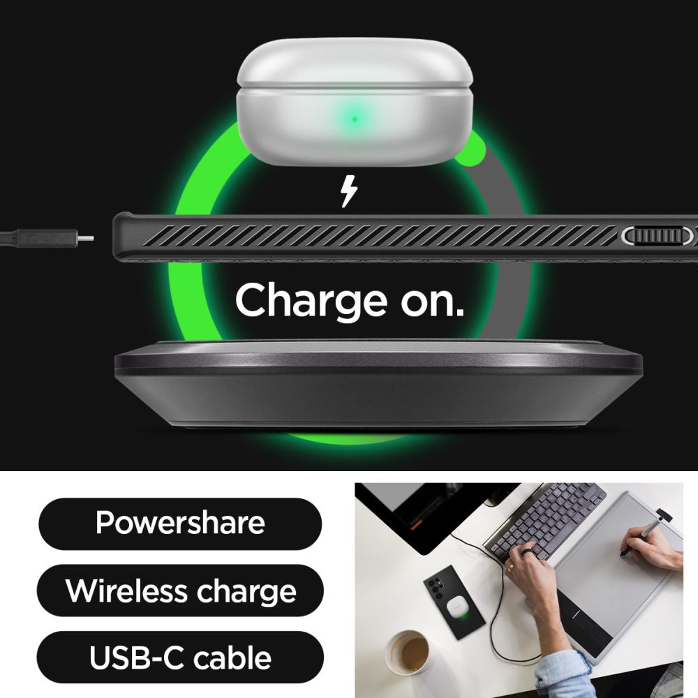ETUI SPIGEN LIQUID AIR SAMSUNG GALAXY S23 ULTRA CZARNE